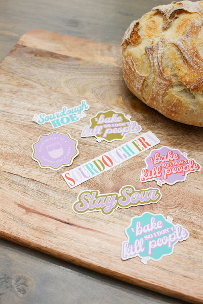 Sourdough Hoe Sticker