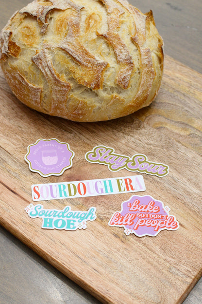 Sourdough Hoe Sticker